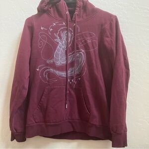 Hot Topic Spirited Away Women’s Maroon Hoodie M
